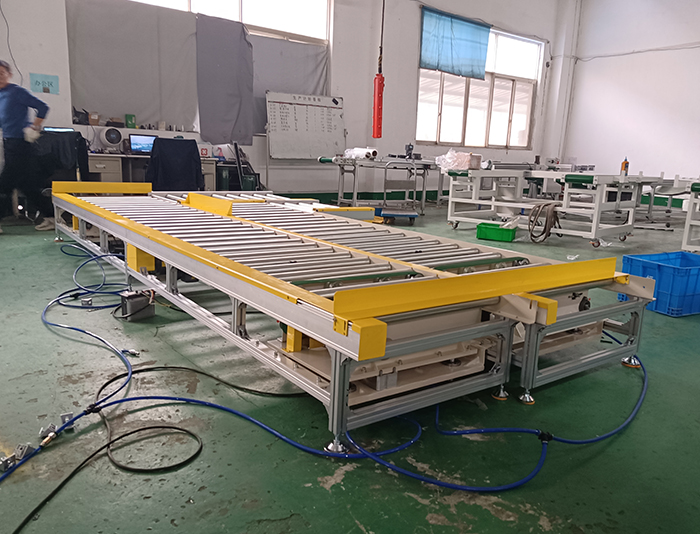 新能源電芯入殼上下料滾筒線(xiàn)